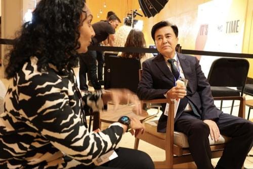 김태흠 지사, 세계 기후 리더와 ‘기후위기 대응’ 논의