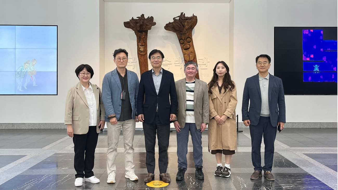 김형렬 행복청장, 세종시 이전 추진 국립민속박물관 방문