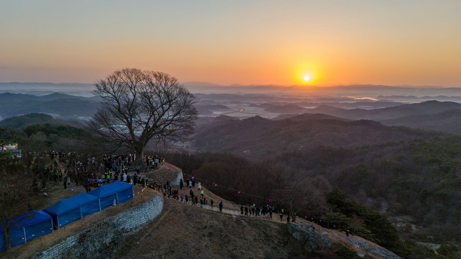 부여 2025년 새해 첫 일출
