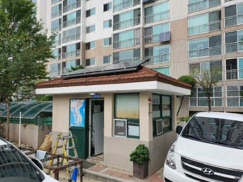 대전시, 공동주택.산업체 경비실에 미니태양광 무상 보급