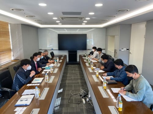 대형건설사 본사 방문 “지역업체 하도급 수주”요청