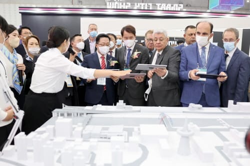 대전시의회 이상래 의장, 2022 대전 UCLG 스마트시티 전시회 개막식 참석