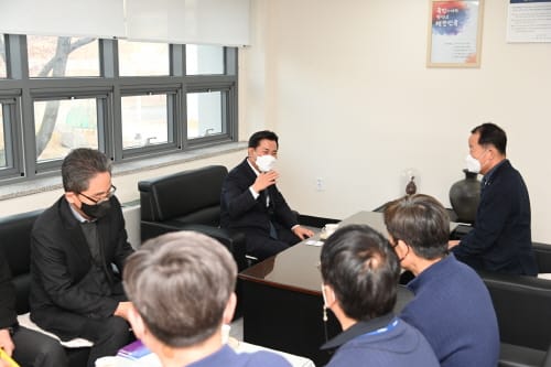 부여군, 계묘년 신년맞이 기업체 방문 시작