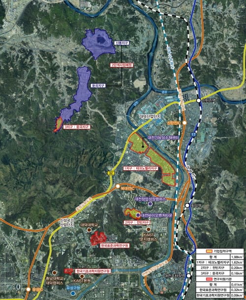 대전시, 대덕테크노밸리 등 3개지구 연구산업진흥단지 지정 쾌거