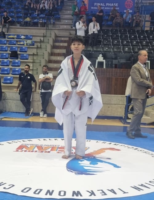 세종시 부강중 이하늘 선수, 태권도 국제대회 입상