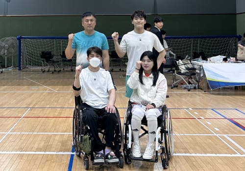 휠체어펜싱 기대주 김예지 선수 국가대표 선발