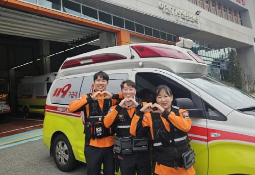 구급대원 도움으로 구급차 안에서 새 생명 탄생