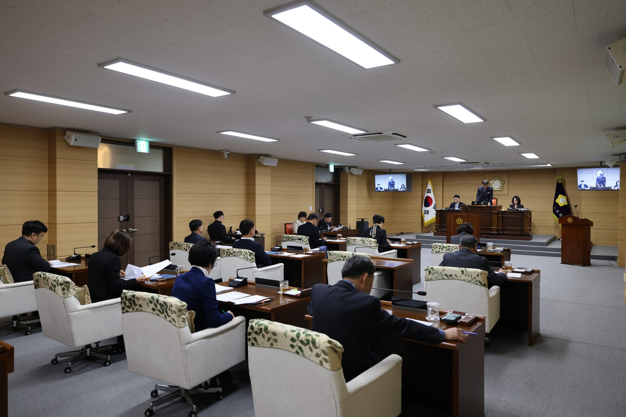 부여군의회, 2025년 첫 제290회 임시회 개회