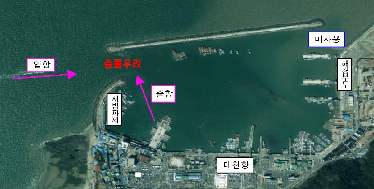 대천항에 인공지능 기반 ‘선박충돌방지시스템’ 도입