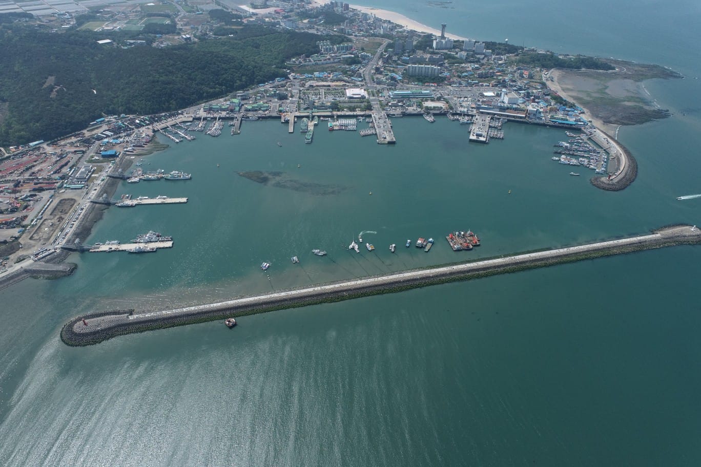 숙원 사업 ‘대천항 간출지 준설’ 본격 착공