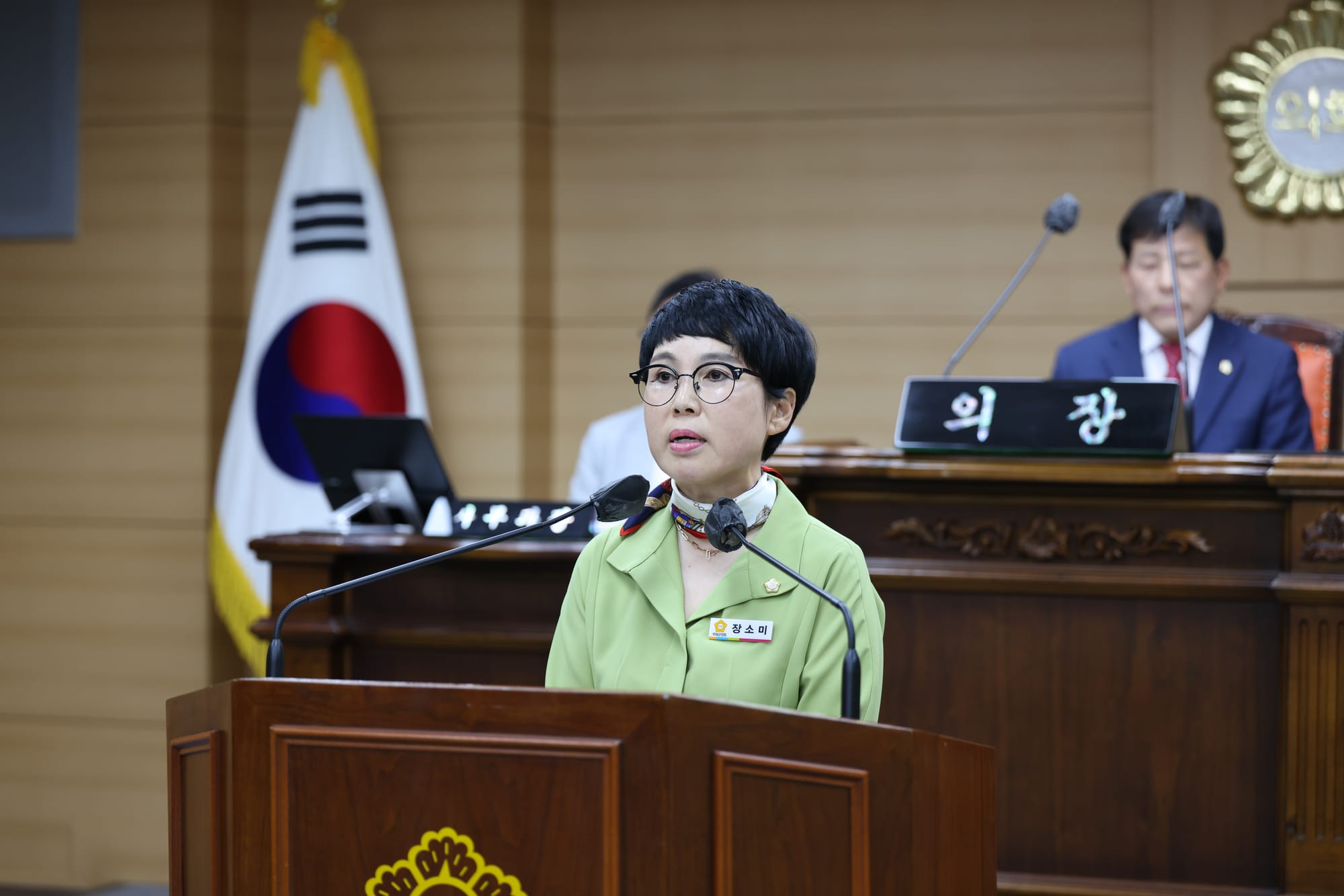 부여군의회 장소미 의원 5분 발언... “부여의 밤, 이제는 야간경관 관광도시로 도약해야”