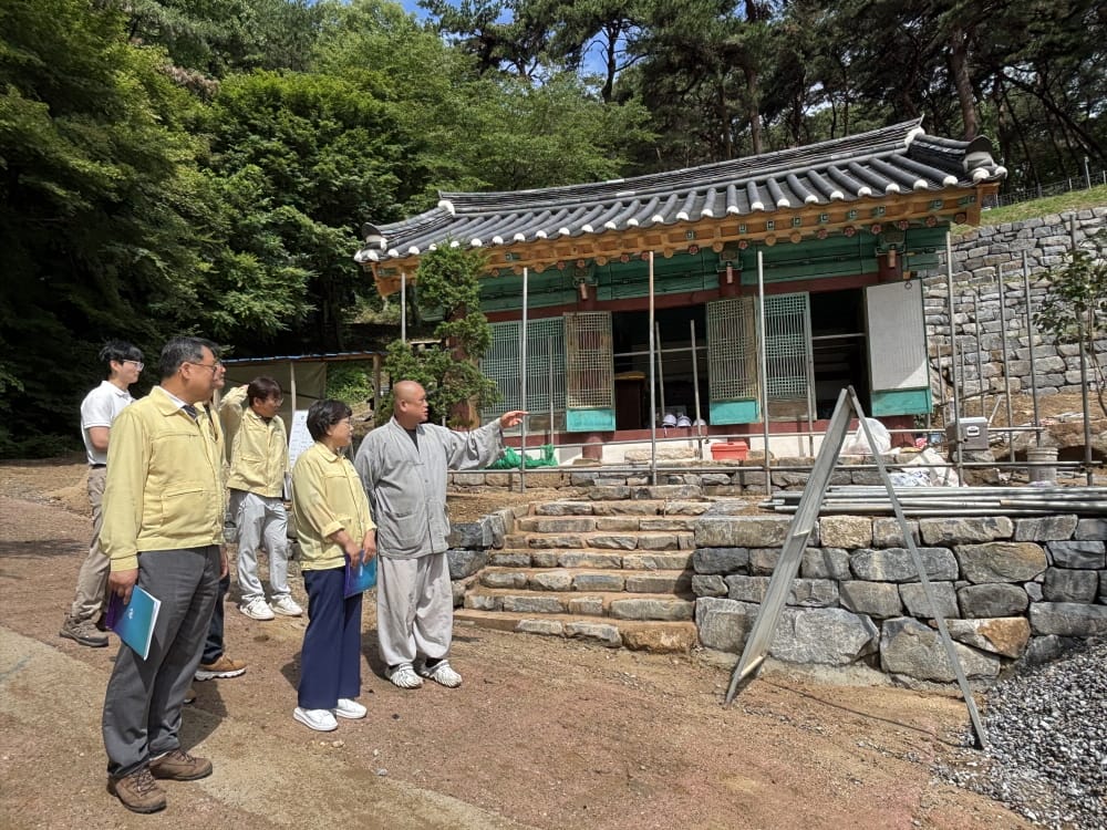 홍은아 부여부군수, 수해복구사업장 점검으로 주민 안전과 문화유산 보호에 총력