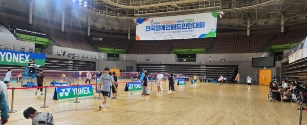 세종시 장애인배드민턴 선수단, 전국대회 활약