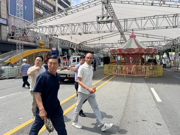 대전자치경찰위‘대전 0시 축제’현장 안전점검 실시