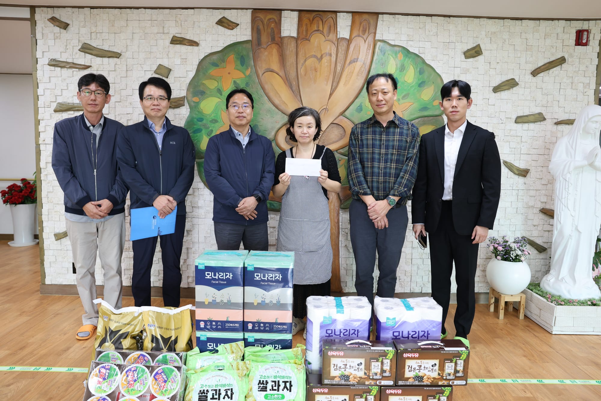 강주엽 행복청장, 추석 명절 맞아 사회복지시설 위문