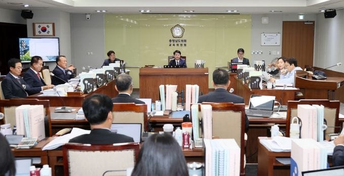 충남도의회 교육위원회, 학생 안전·지역 특화 교육 체계 마련 촉구
