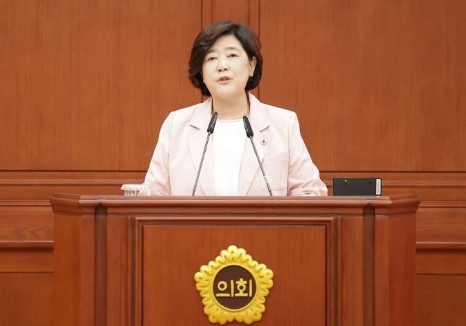 대전시의회 안경자 의원, 디지털 미디어 리터러시 교육 지원 조례안 대표발의