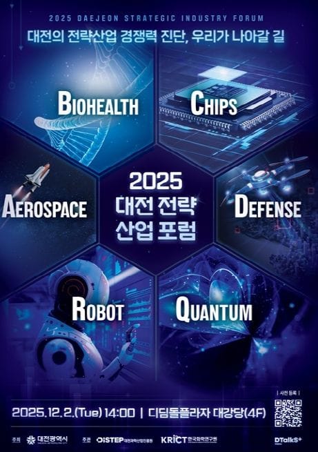 ‘2025년 대전 전략산업 통합포럼’ 개최