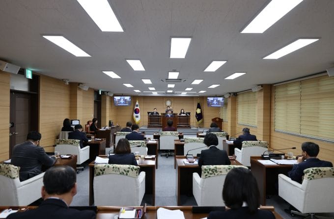 부여군의회, 제297회 정례회 제2차 본회의 개의