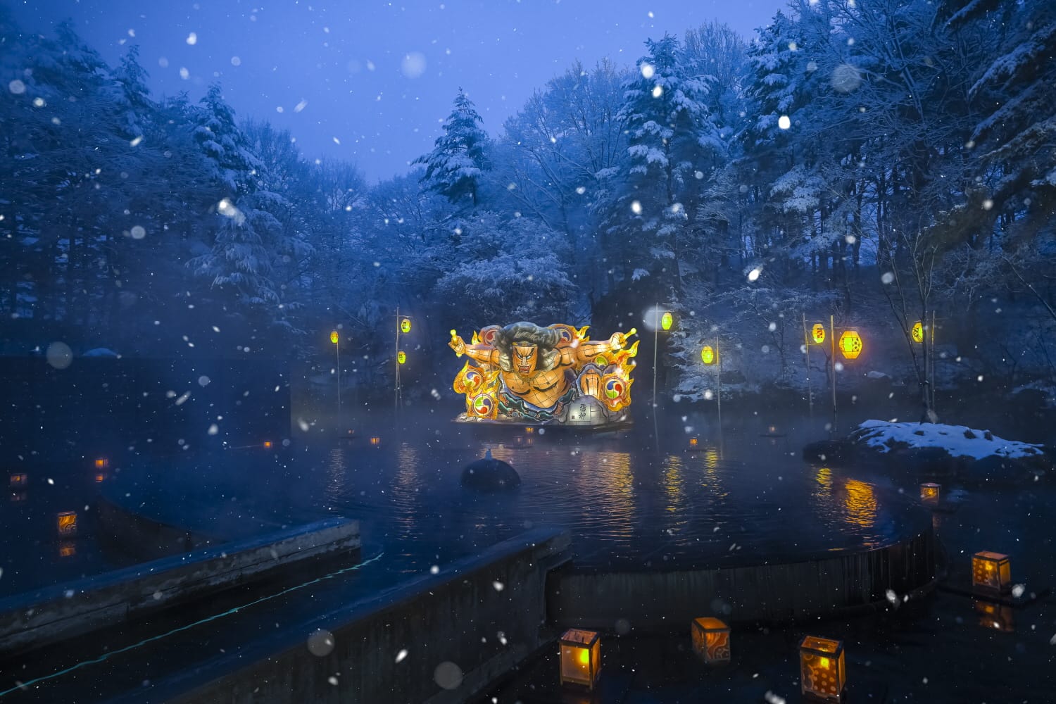 아오모리야 by 호시노 리조트, 아오모리의 겨울을 만끽하는 특별한 온천 경험 ‘네부리 나가시 등롱’ 운영