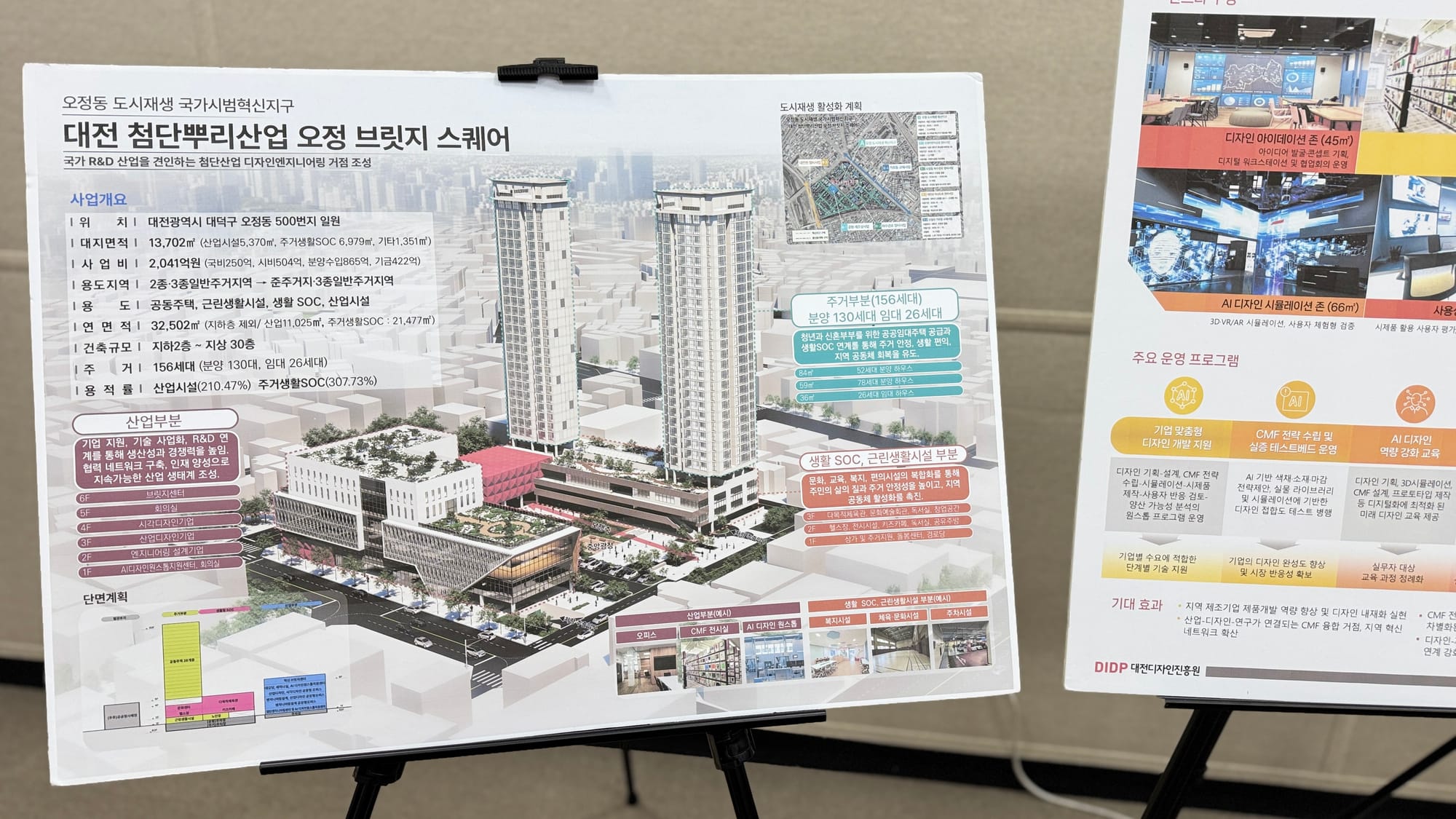 [무조건 라이브] 오정 도시재생 혁신지구 국가 공모사업 선정 이장우 시장 기자회견(12.19일)