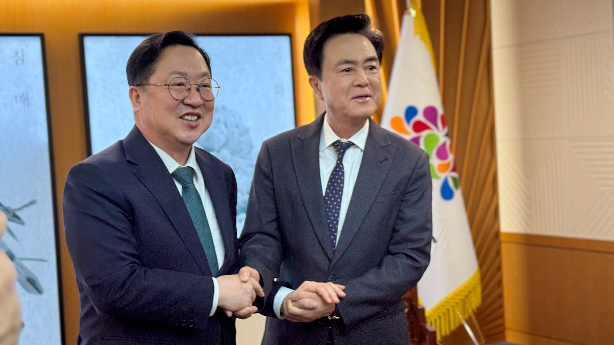 김태흠 지사·이장우 시장 "행정통합 본질 지켜야"… 민주당 급선회에 우려 표명