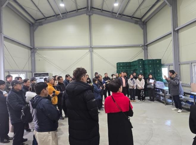 부여 특화 관외 직거래센터 출하 준비... 현장 중심 교육 추진
