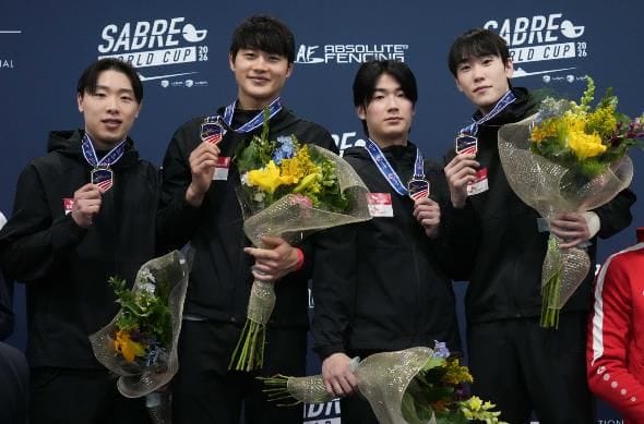 세계 정상 찌른 대전 펜싱, 월드컵 남자 개인전과 단체전 석권