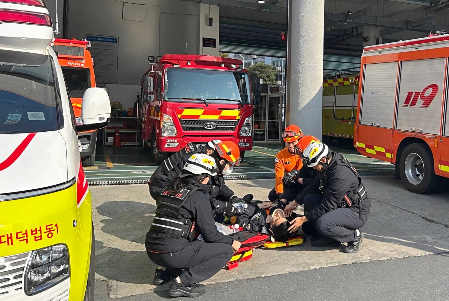 대전소방, 2026년 펌뷸런스 연중 상시 가동... 5개 소방서 27개 119안전센터 전면 운영