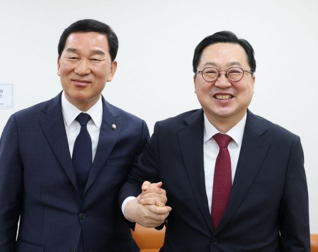 이장우 시장, 행정통합 특별법안 사수위해 국회 방문