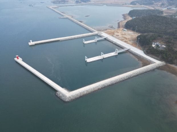 충남도, 보령신항 준설토 투기장·관리부두 완공