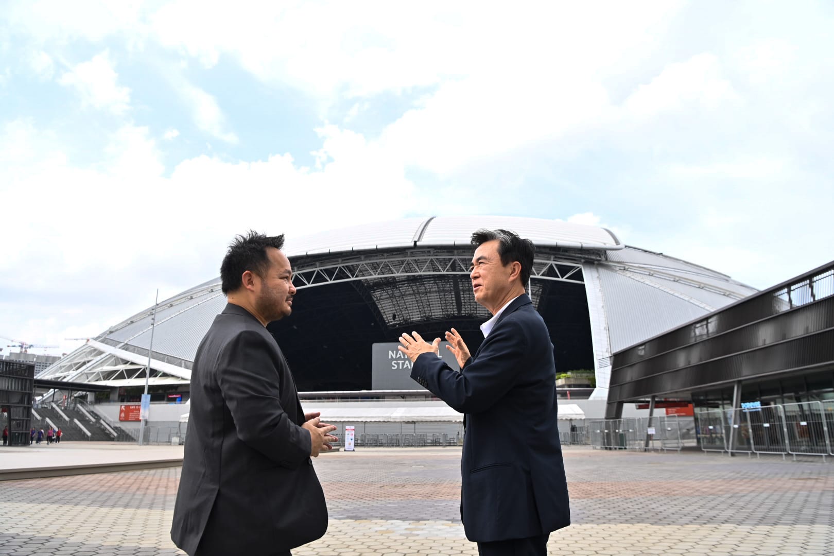 싱가포르서 미리 본 ‘K팝 돔구장’