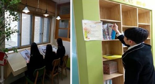 어진중학교, 도서관의 다양한 변신 시도 post image