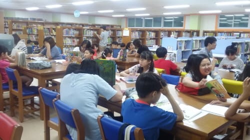 한솔초등학교, 별빛누리 도서관에서 만나요 post image