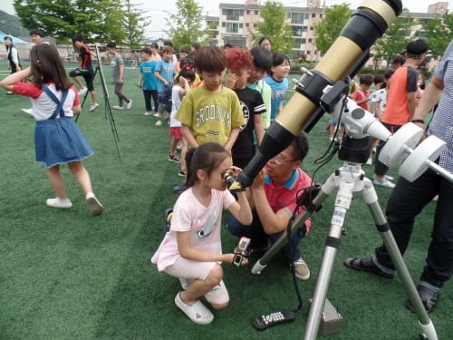전동초등학교, 찾아가는 천문교육 실시 post image