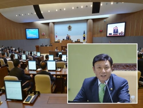 충남도의회 장기승 의원, 과학교육원 아산시 이전 신축공사 첫 삽 post image