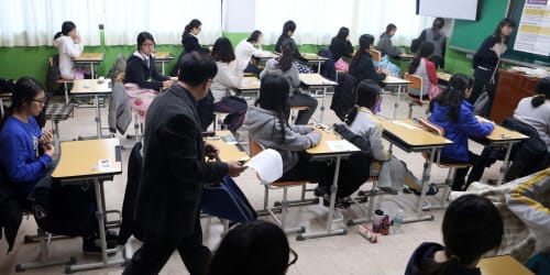 16일 수능일 아침, 수험생 차량 버스전용차로 위반 면제 post image