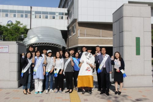 고운고등학교, 학부모와 함께하는 Happy Day 등교맞이 post image