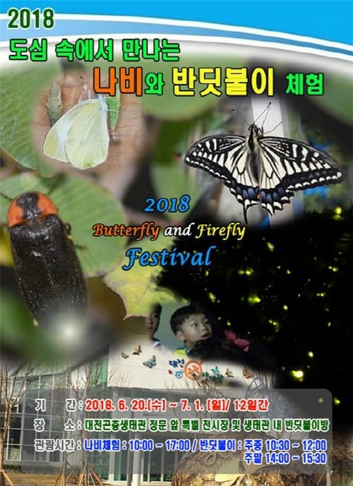 도심 속에서 만나는 나비와 반딧불이 post image