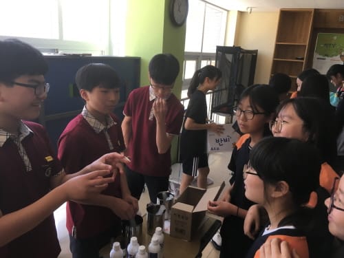 새롬중 과학동아리 SSG(쓱), 체험부스 수익금 전액 기부 post image