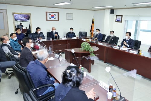 허태정 시장, 대화동 산업용재유통단지 현장 방문 post image