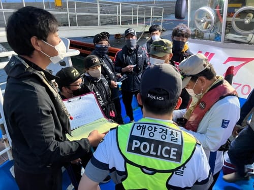 낚시어선 등 집중 안전점검 실시 post image