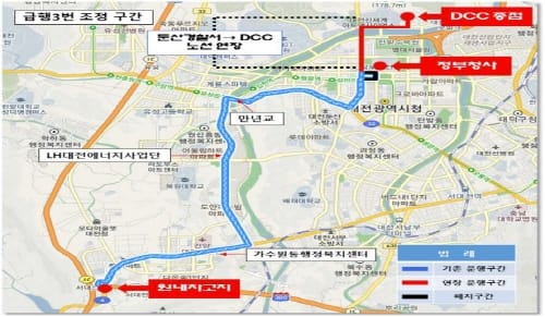 대전시 급행버스 노선 조정… 3, 61-2, 604, 608번 등 post image