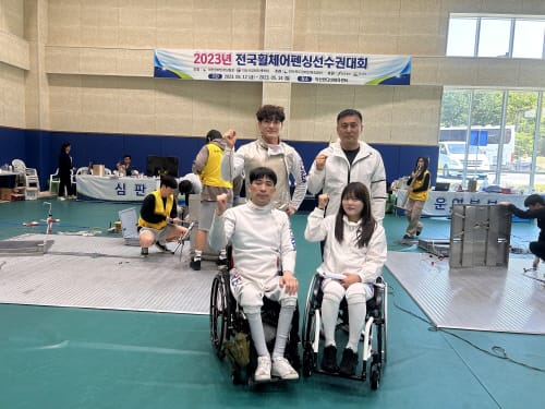 세종시 휠체어펜싱, 메달 잔치 ‘최정상 우뚝’ post image