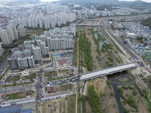 서구 월평동~유성구 원신흥동 연결 도솔대교 개통 post image