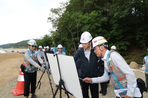 이상래 행복청장, 공동캠퍼스 등 건설현장 점검 post image