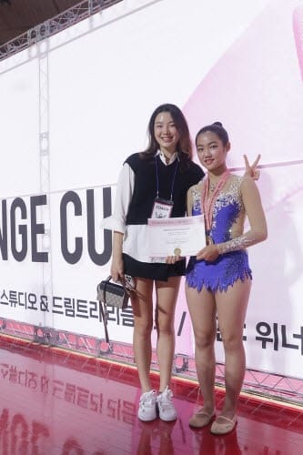 정부세종청사 체육관 국가대표 유소년 스포츠 교실, 국내 리듬체조대회에서 첫 금메달 post image