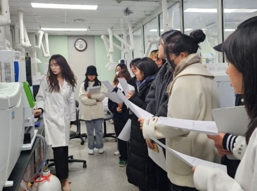 보건환경연구원, 환경분야 대학생 현장견학 실시 post image