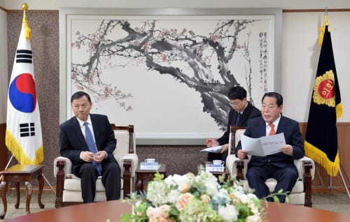 충남도의회, 중국 후베이성 인민대표대회 방문단 환담 post image