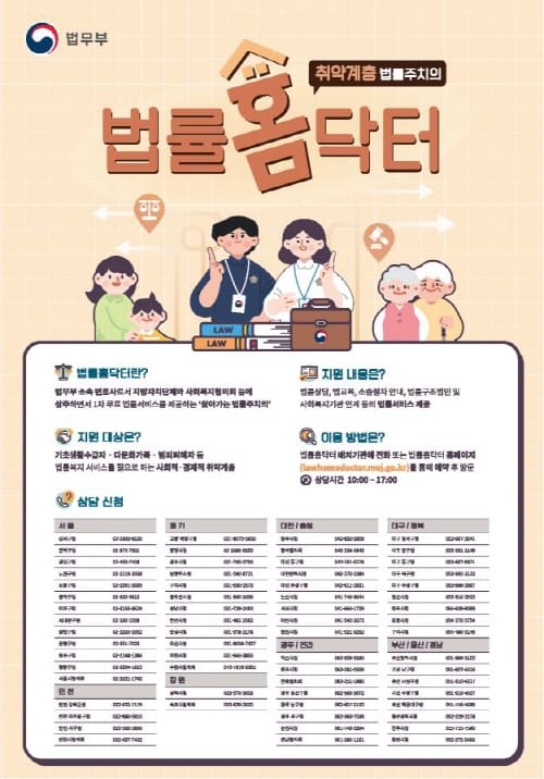 찾아가는 법률주치의 법률홈닥터 운영 post image